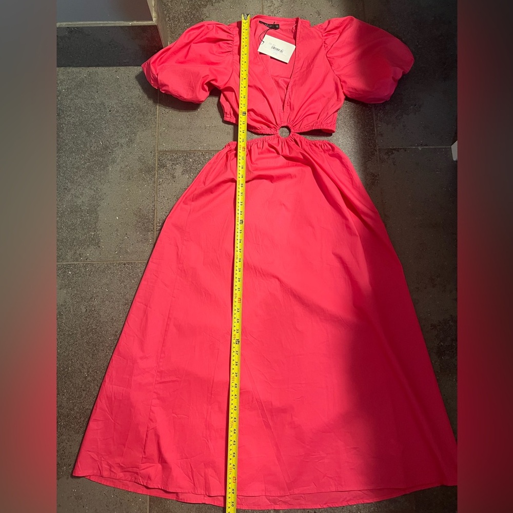 DELUC WOMEN'S COTTON PISARRO
DRESS in FUCHSIA. Size S. NWT - Picture 13 of 16